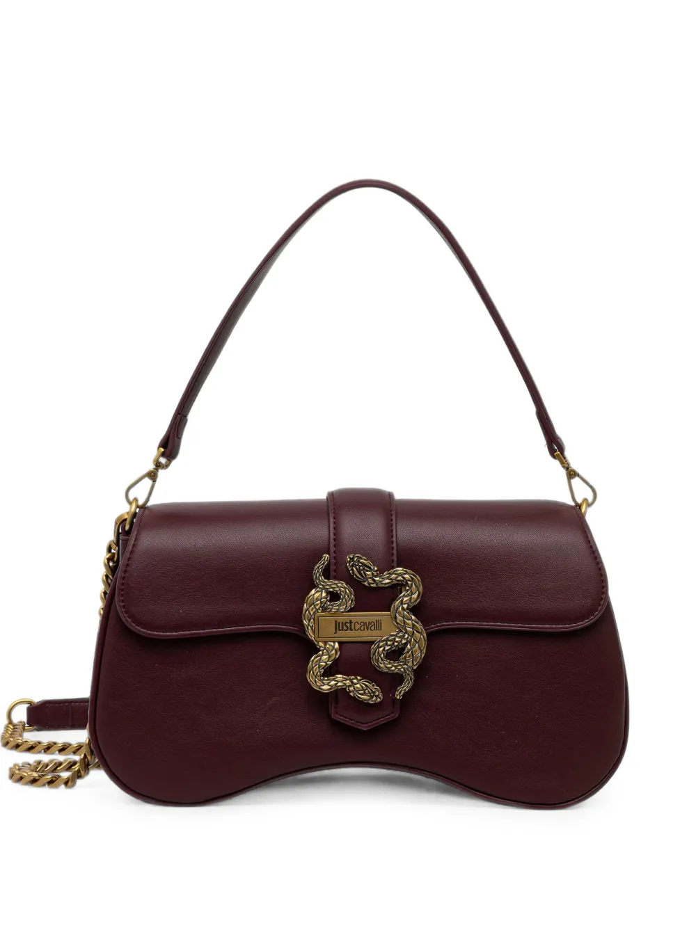 Just Cavalli Borsa a spalla Iconic Snakes - Rosso