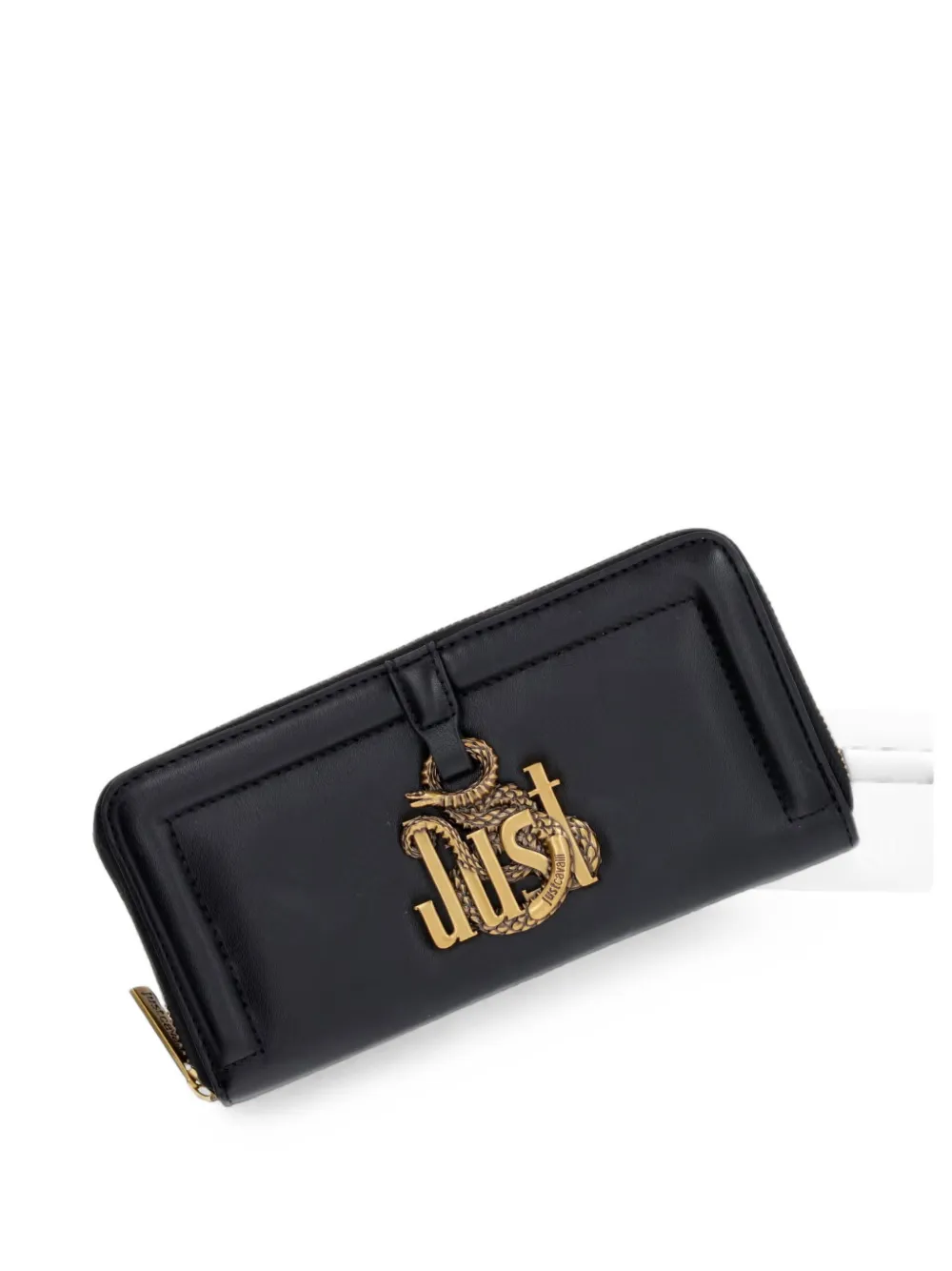 Just Cavalli Just Snake portemonnee Zwart