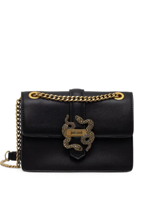 Just Cavalli bolso mini con placa de serpiente