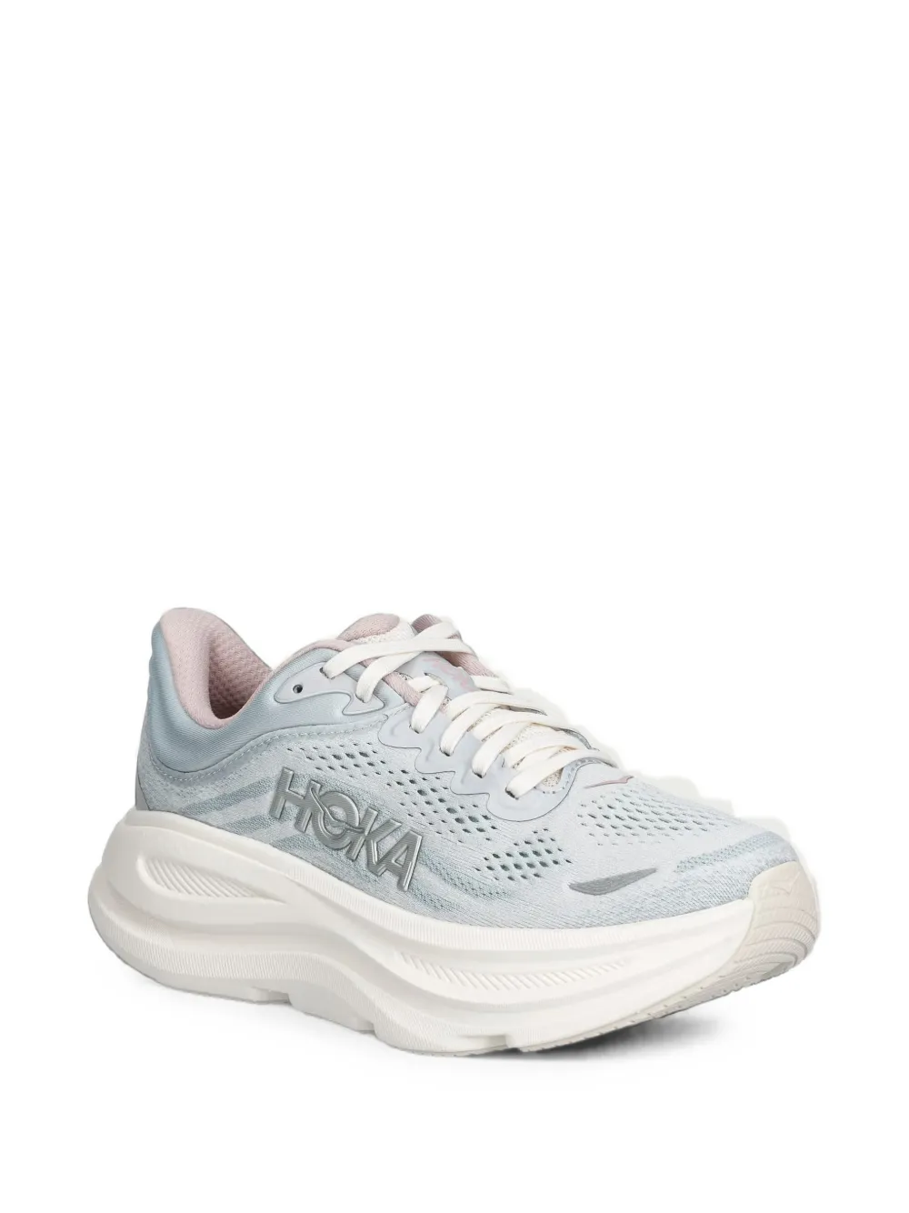 HOKA Bondi 9 mesh sneakers Blauw