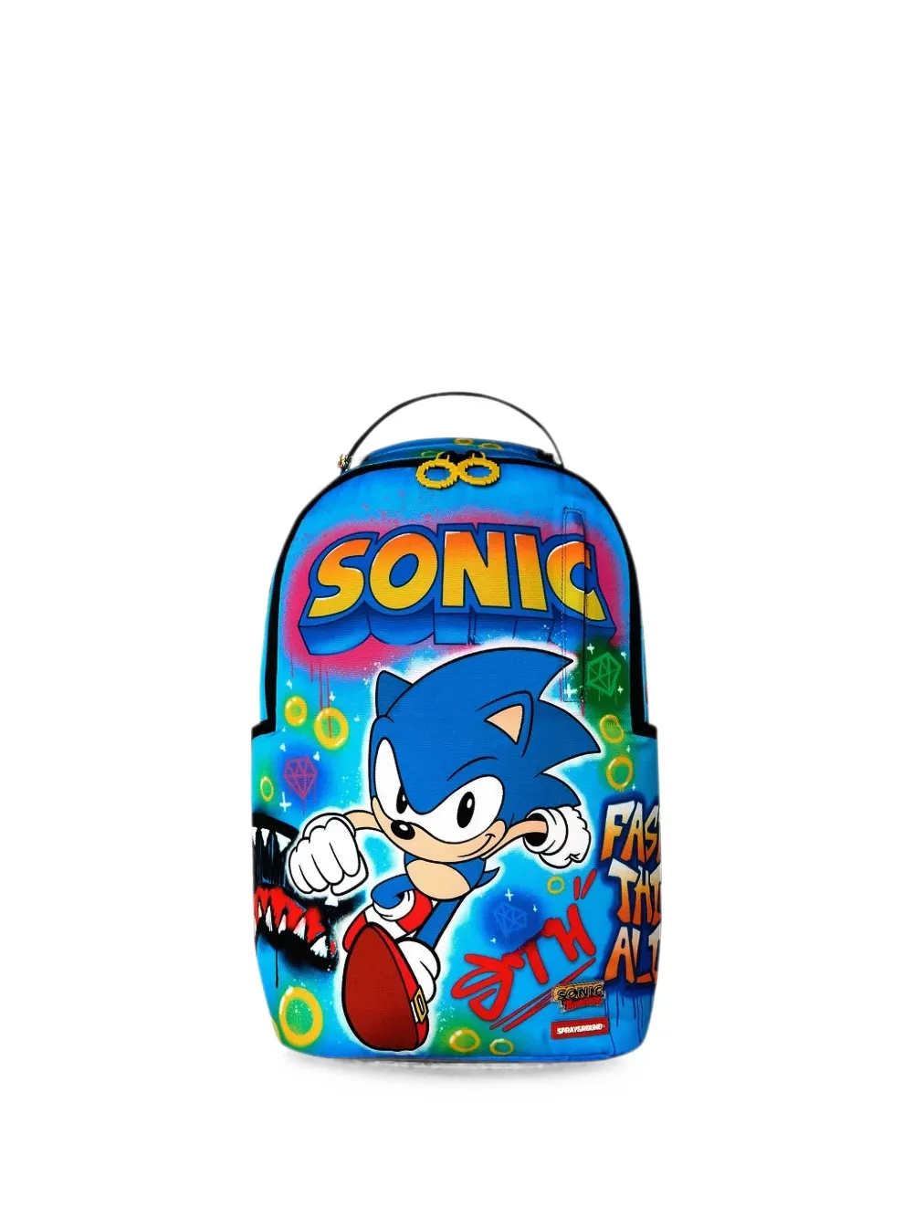 Sprayground x Sonic On The Run 91 Rucksack - Blau