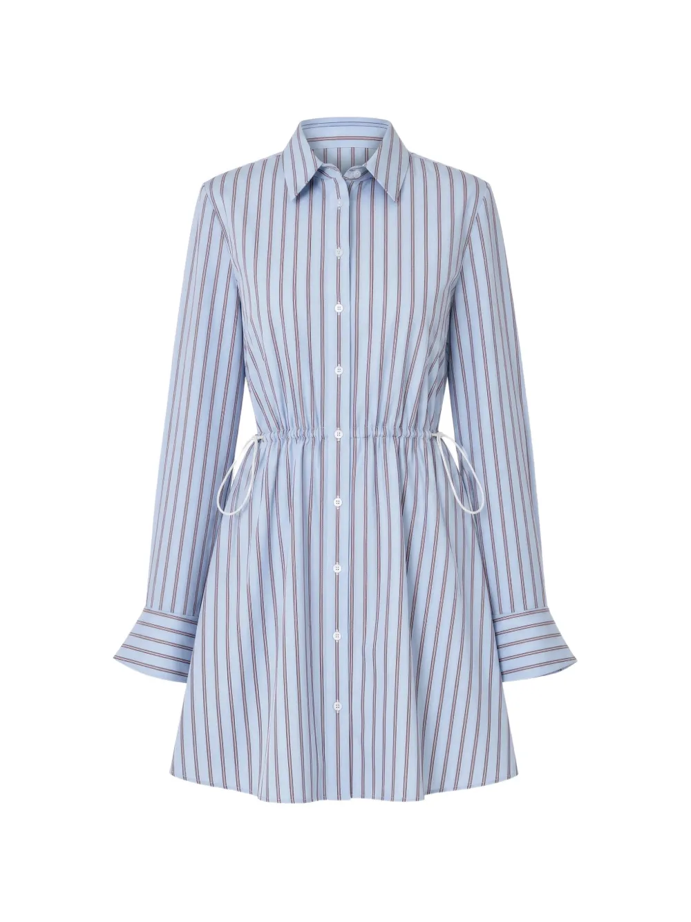 Toccin Kirby striped shirt mini dress - Blau
