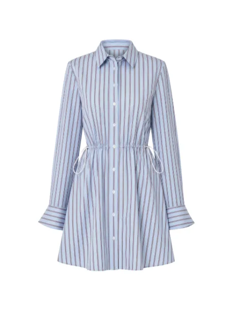 Toccin Kirby striped shirt mini dress