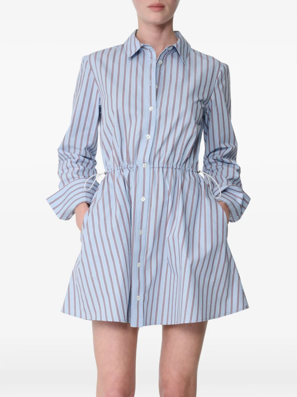 Toccin Kirby gestreepte mini-jurk Blauw