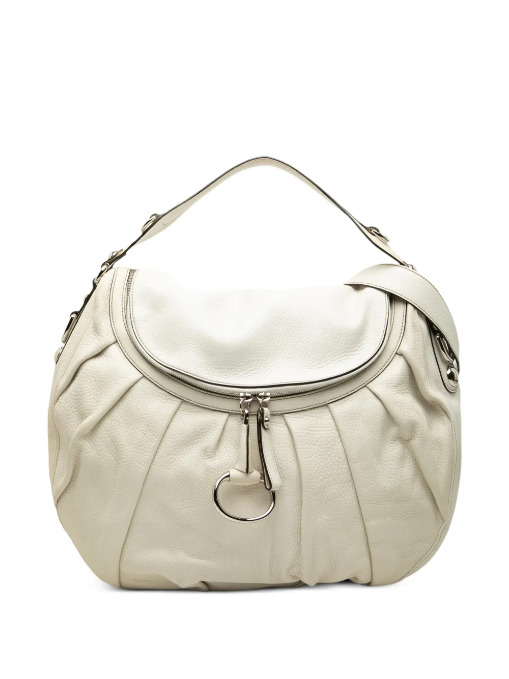 Gucci Pre-Owned Borsa a tracolla Icon Bit in pelle di vitello 2000-2015 - Bianco