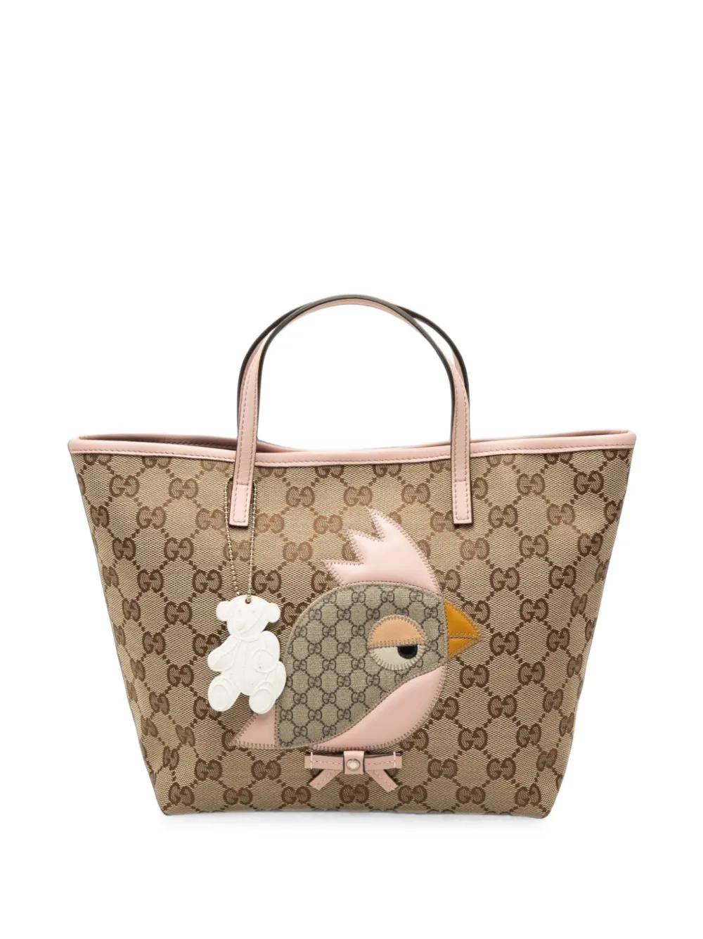 Gucci Pre-Owned 2000-2015 GG Canvas Zoo handbag - Toni neutri