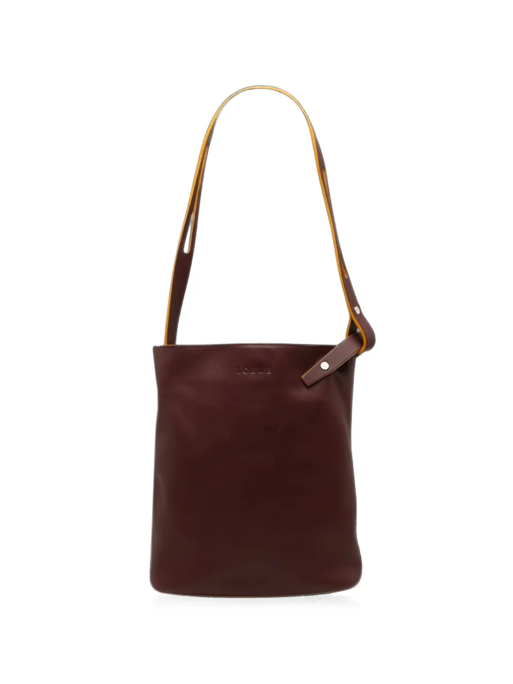 Loewe Pre-Owned 2012 Leather shoulder bag - Rot