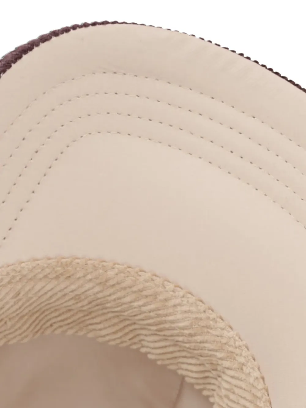 Gant Ribfluwelen pet Beige