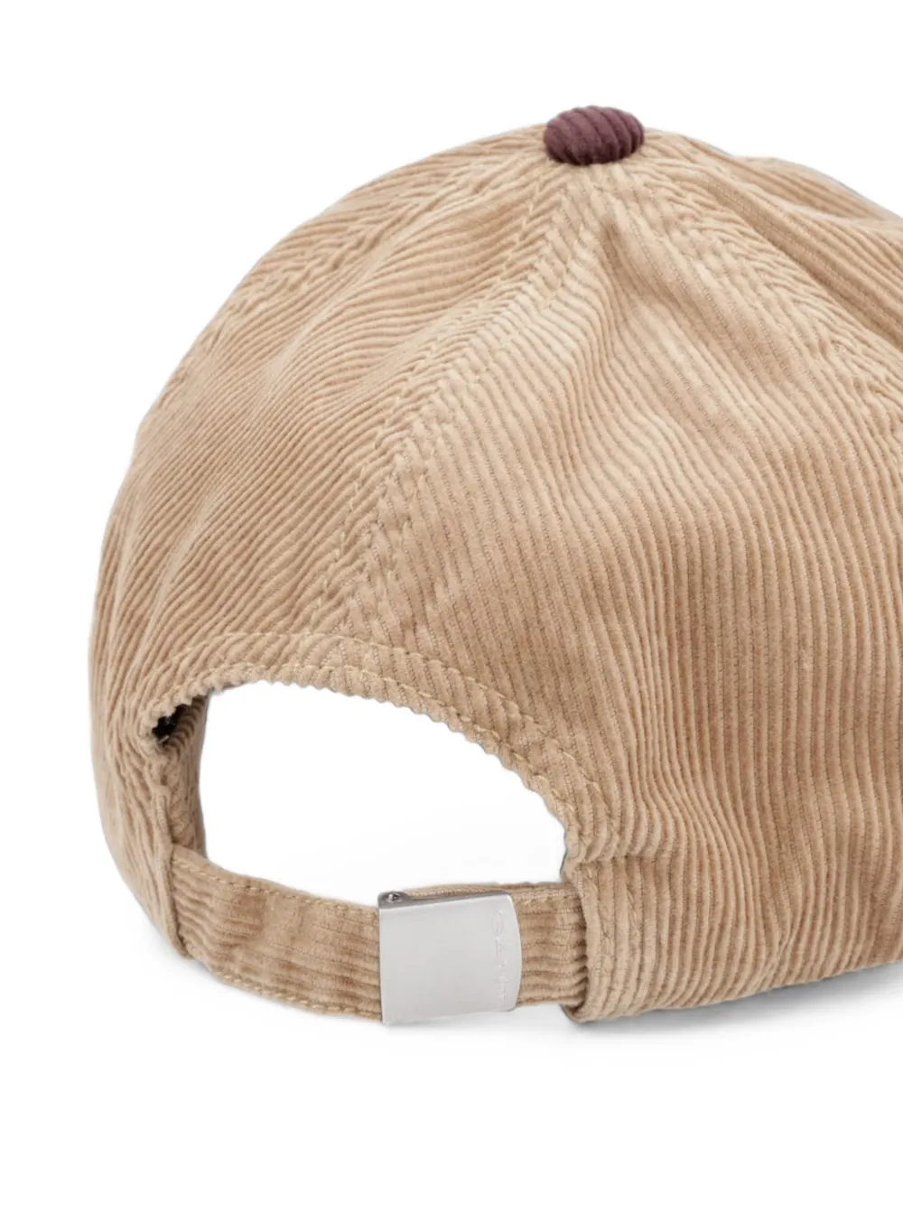 Gant Ribfluwelen pet Beige