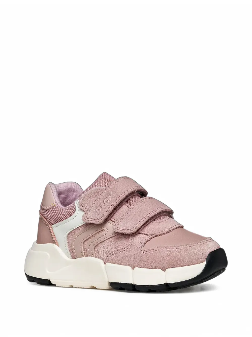 Geox Kids Flexyper mini panelled touch-strap sneakers - Rosa