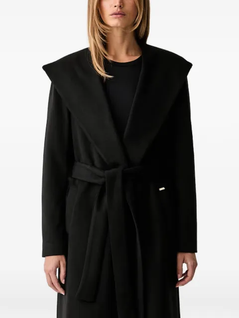 FRACOMINA manteau ceinturé à capuche