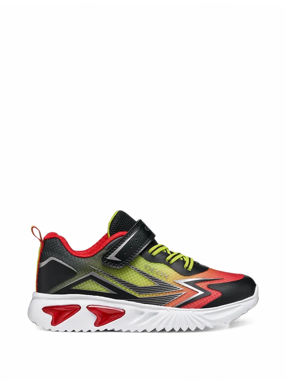 Geox Kids Assister touch-strap sneakers - Nero