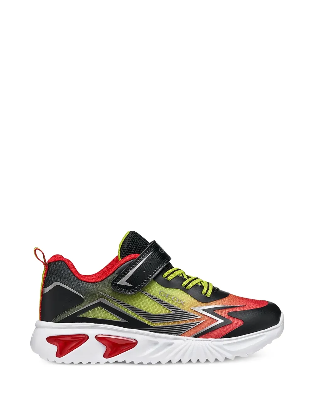 Geox Kids Assister touch-strap sneakers - Nero