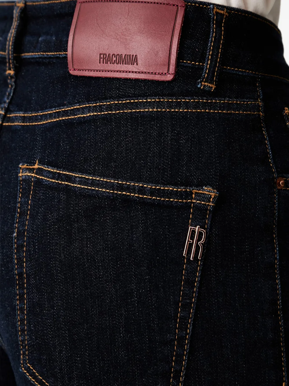 FRACOMINA Jeans met wijde pijpen Blauw