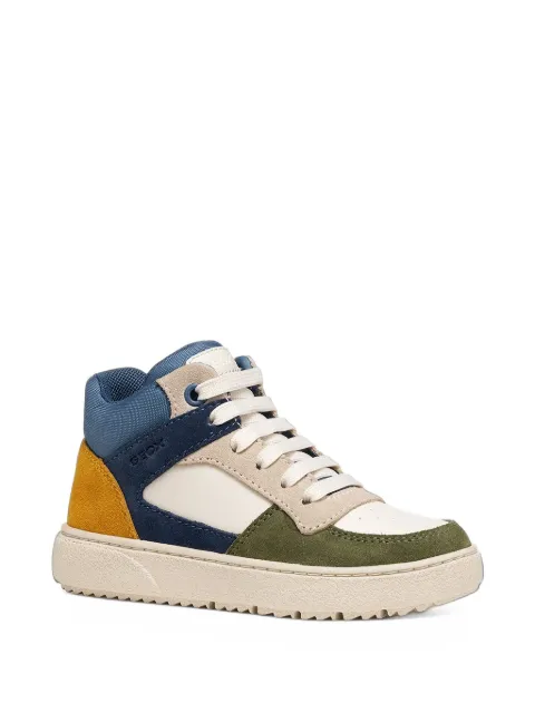 Geox Kids zapatillas altas Theleven con diseño colour block