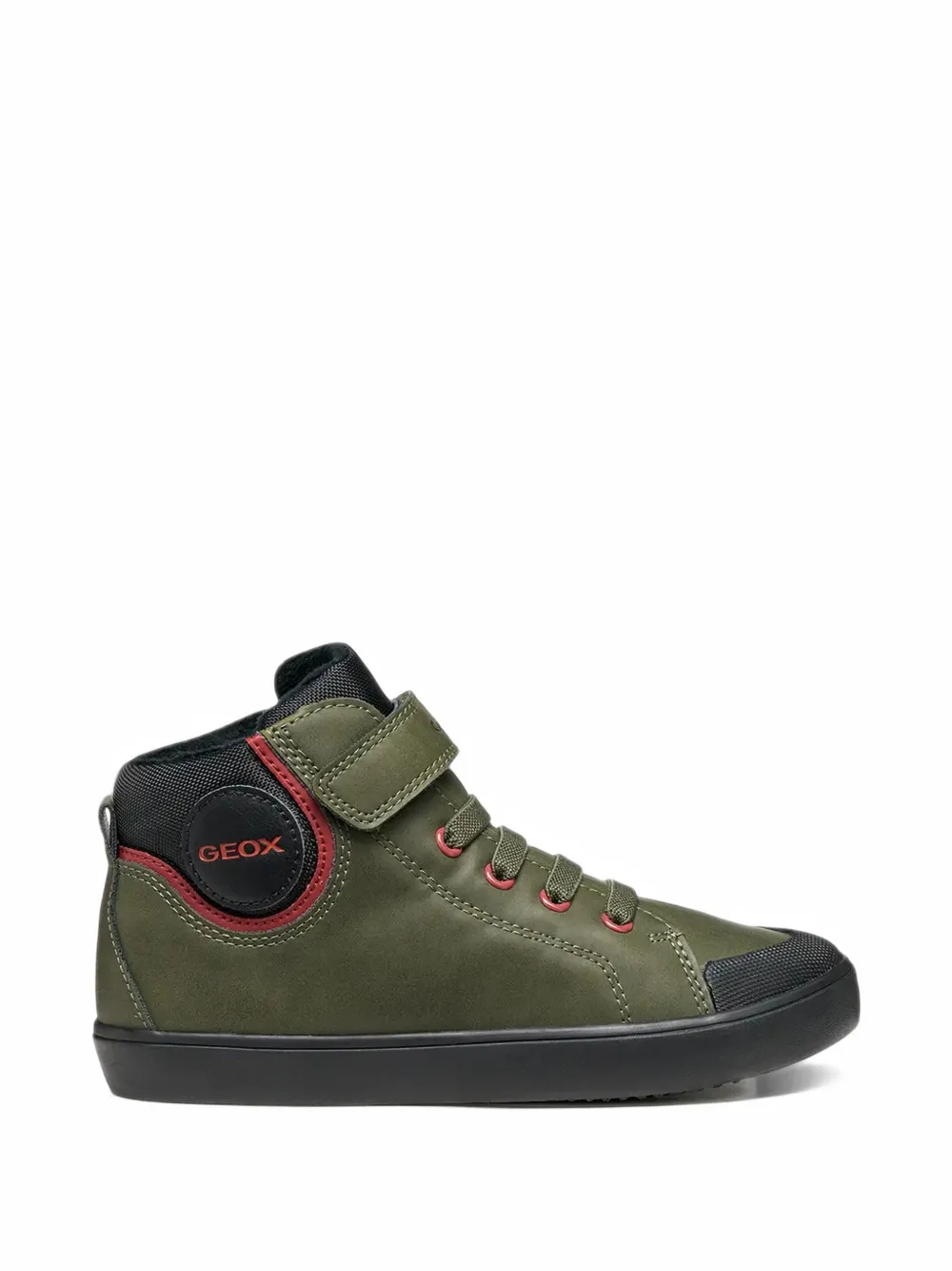 Geox Kids Gisli touch-strap ankle boots - Verde