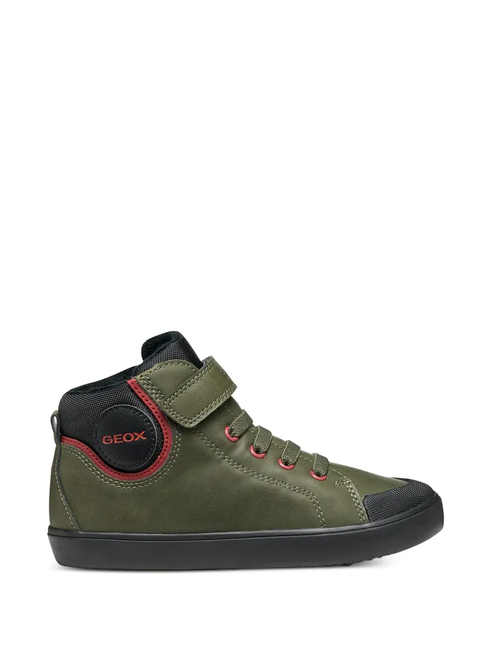 Geox Kids Gisli touch-strap ankle boots - Verde