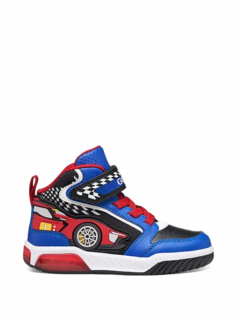 Geox Kids Inek touch-strap sneakers