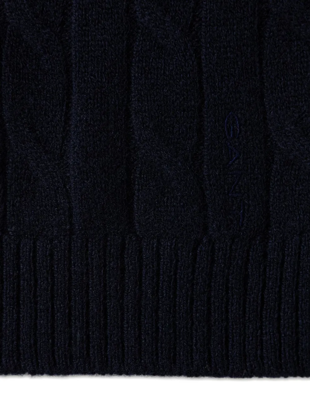Gant Kabelgebreide sjaal Blauw