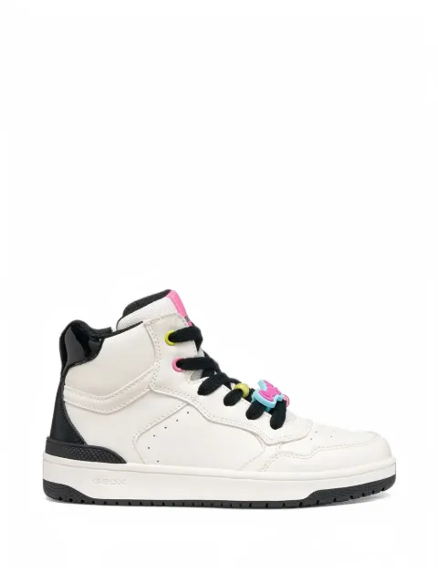 Geox Kids tenis Washiba con detalles de cuentas