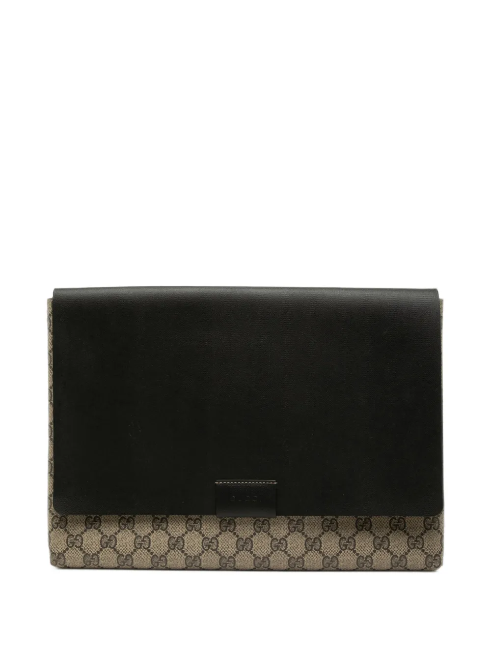 Gucci Pre-Owned Clutch grande in tessuto GG Supreme 2000-2015 - Toni neutri