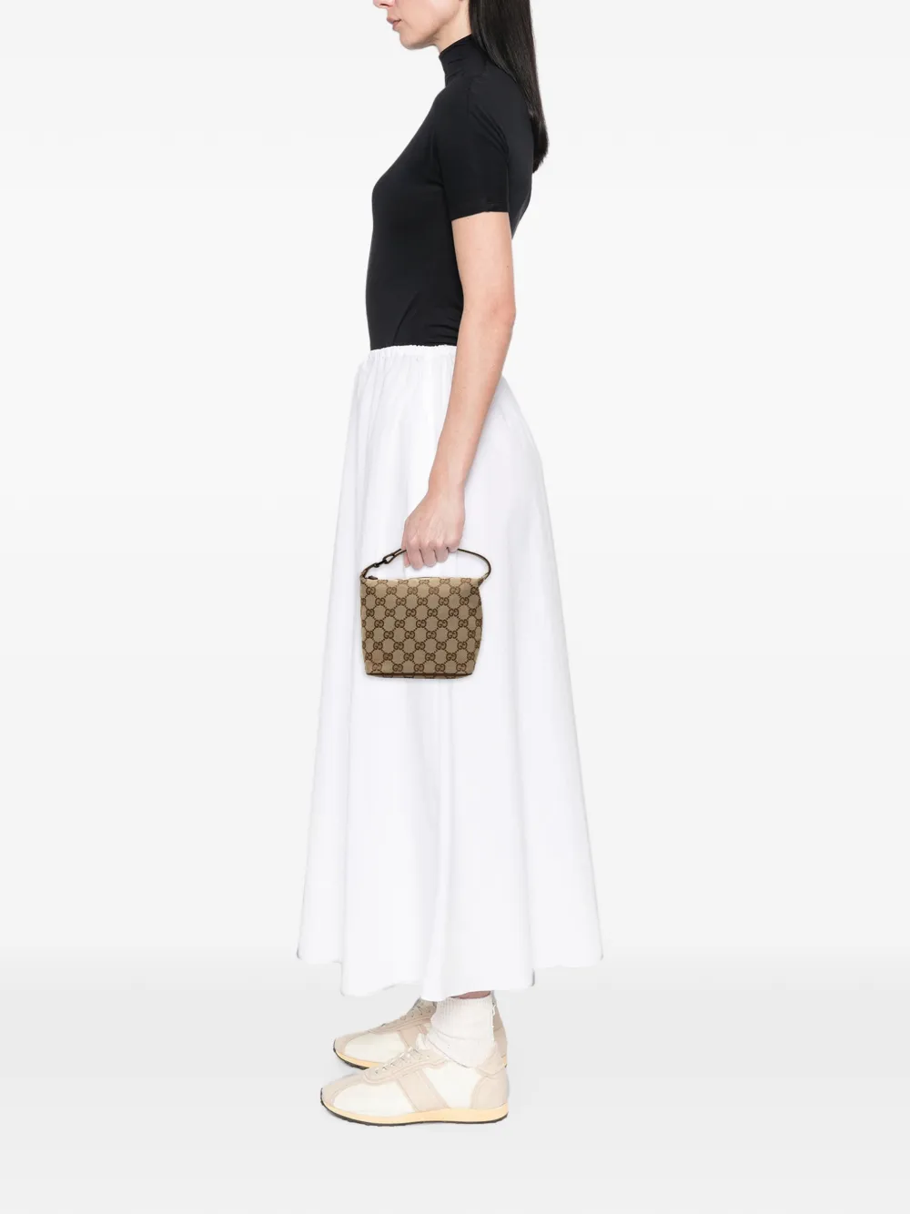 Gucci Pre-Owned 2000-2015 GG Canvas handbag - Nude