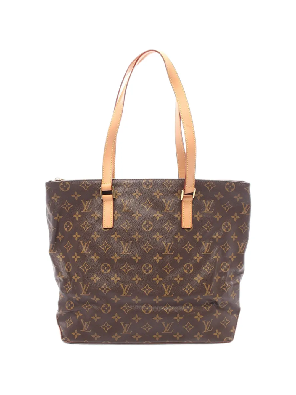 Louis Vuitton Pre-Owned 2002 Monogram Cabas Mezzo Tote Bag - Braun