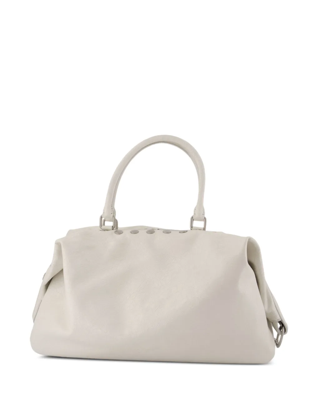 Marge Sherwood Clutch Dumpling con borchie - Toni neutri