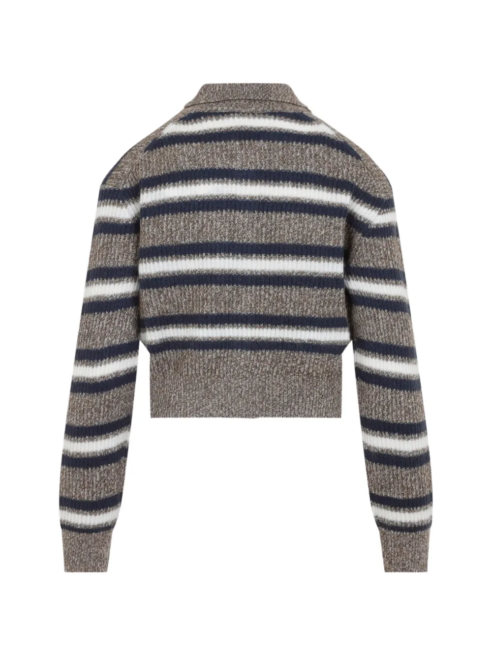 Brunello Cucinelli Gestreept vest Bruin