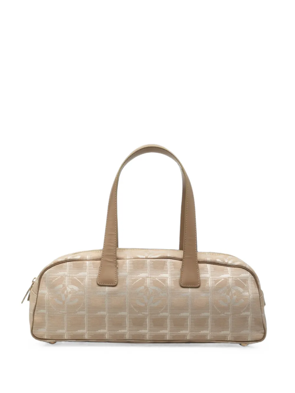 CHANEL Pre-Owned 2003-2004 New Travel Line Nylon handbag - Nude