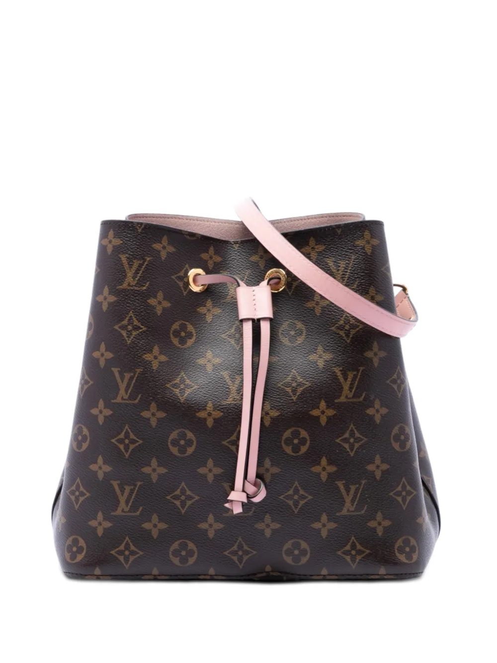 Louis Vuitton Pre-Owned 2018 Monogram Neonoe MM bucket bag - Braun