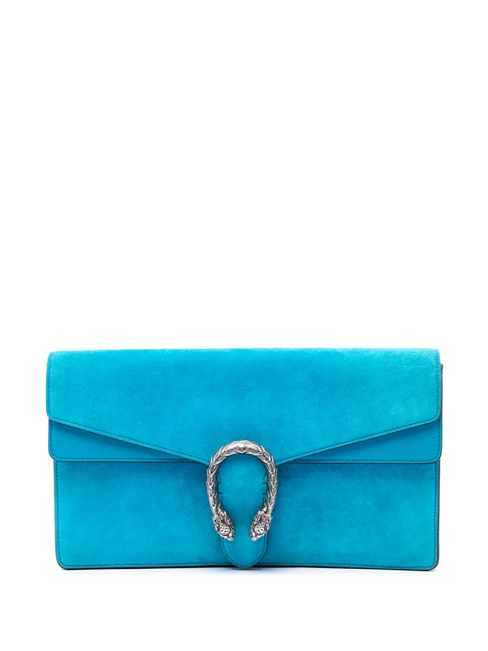 Gucci Pre-Owned 2016-2026 Suede Dionysus clutch bag - Blu