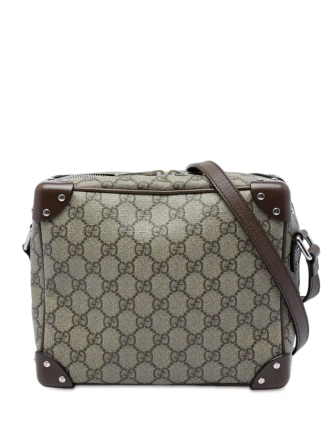 Gucci Pre-Owned bolsa crossbody GG Supreme Soft Trunk 2016-2026