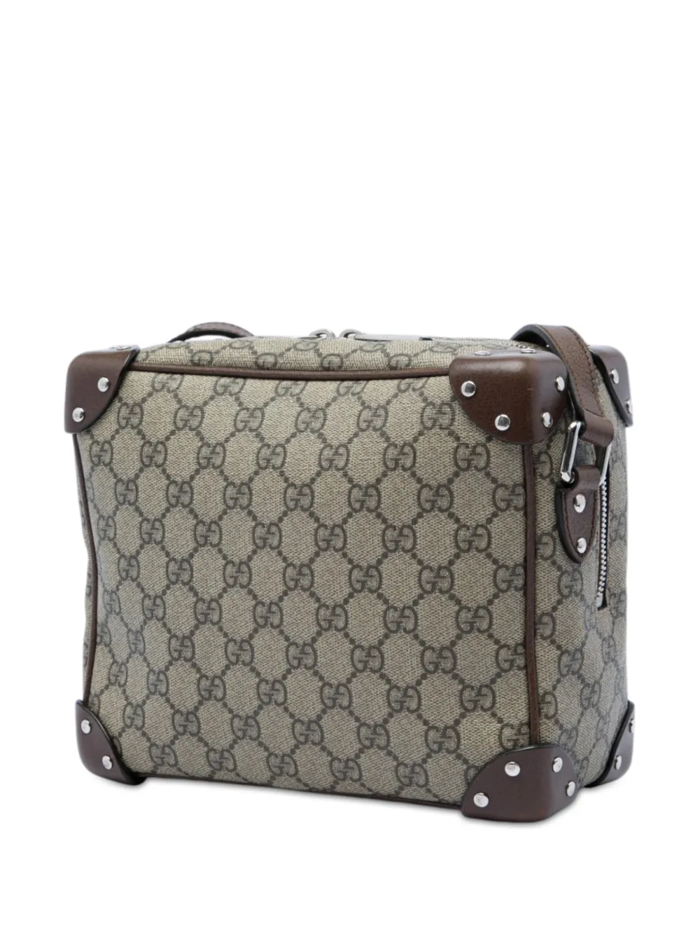 Gucci Pre-Owned 2016-2026 GG Supreme Soft Trunk crossbodytas Beige