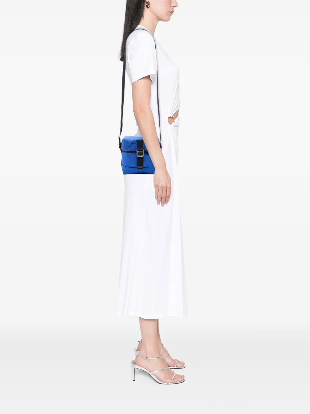 Gucci Pre-Owned 2016-2026 Off The Grid GG Econyl messengertas Blauw