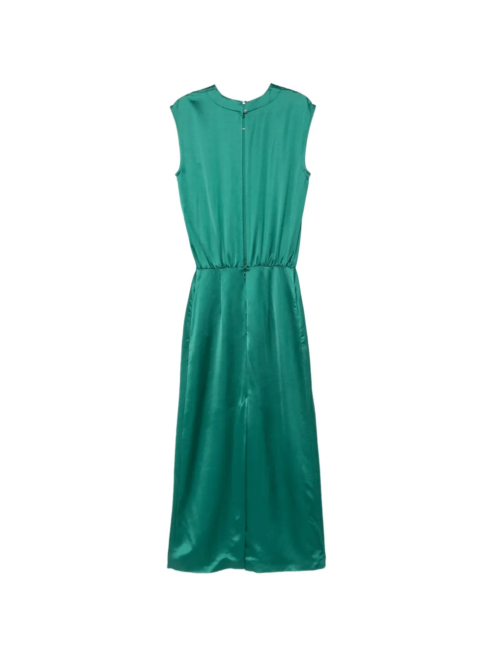 AMI Paris Jurk met open rug Groen