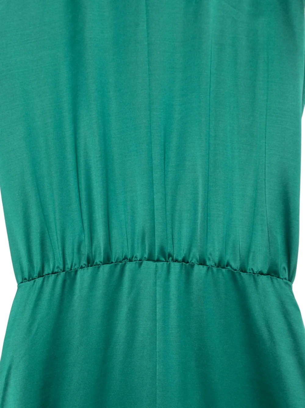 AMI Paris Jurk met open rug Groen