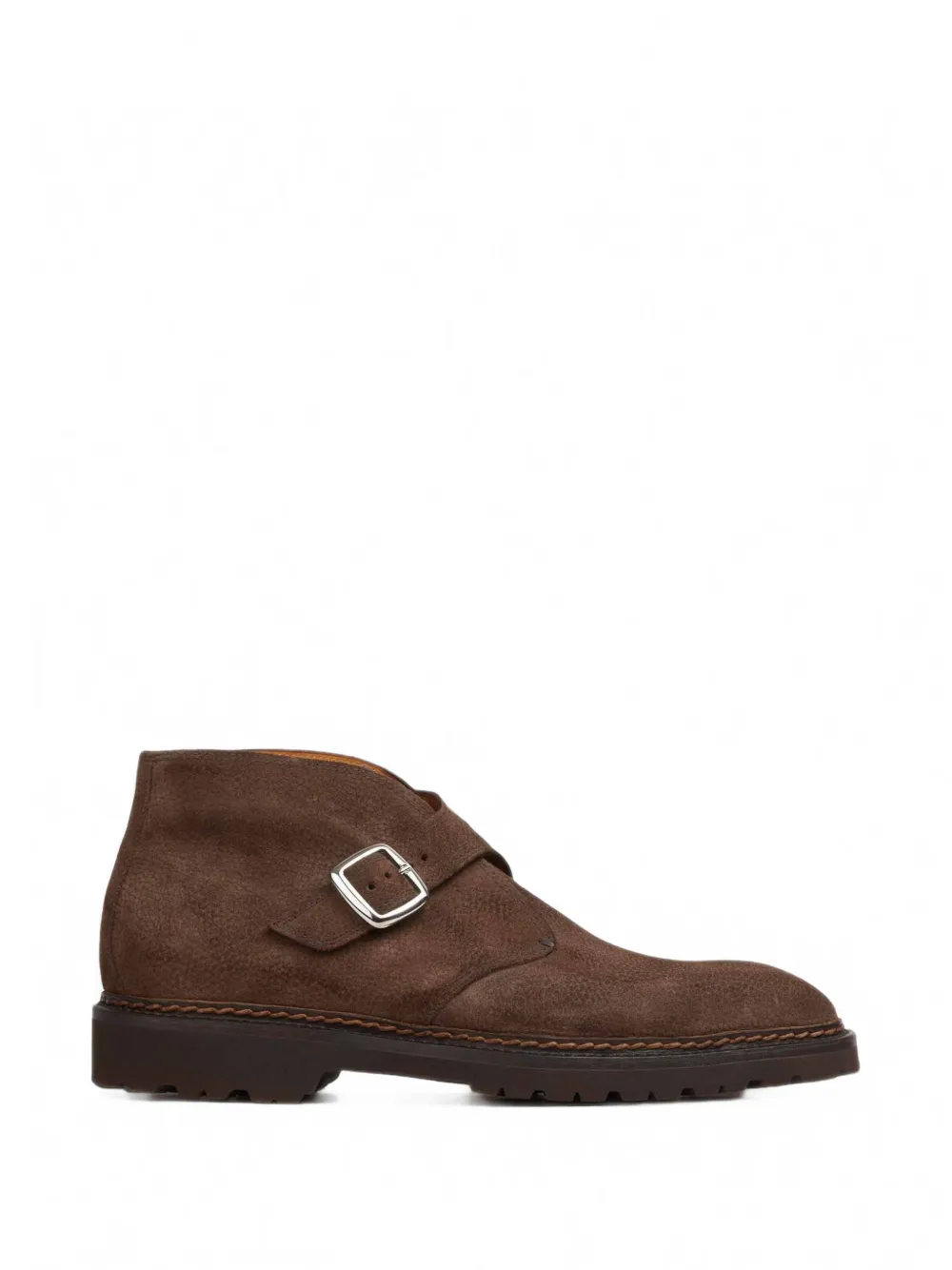 Bontoni Visionario monk strap boots Bruin