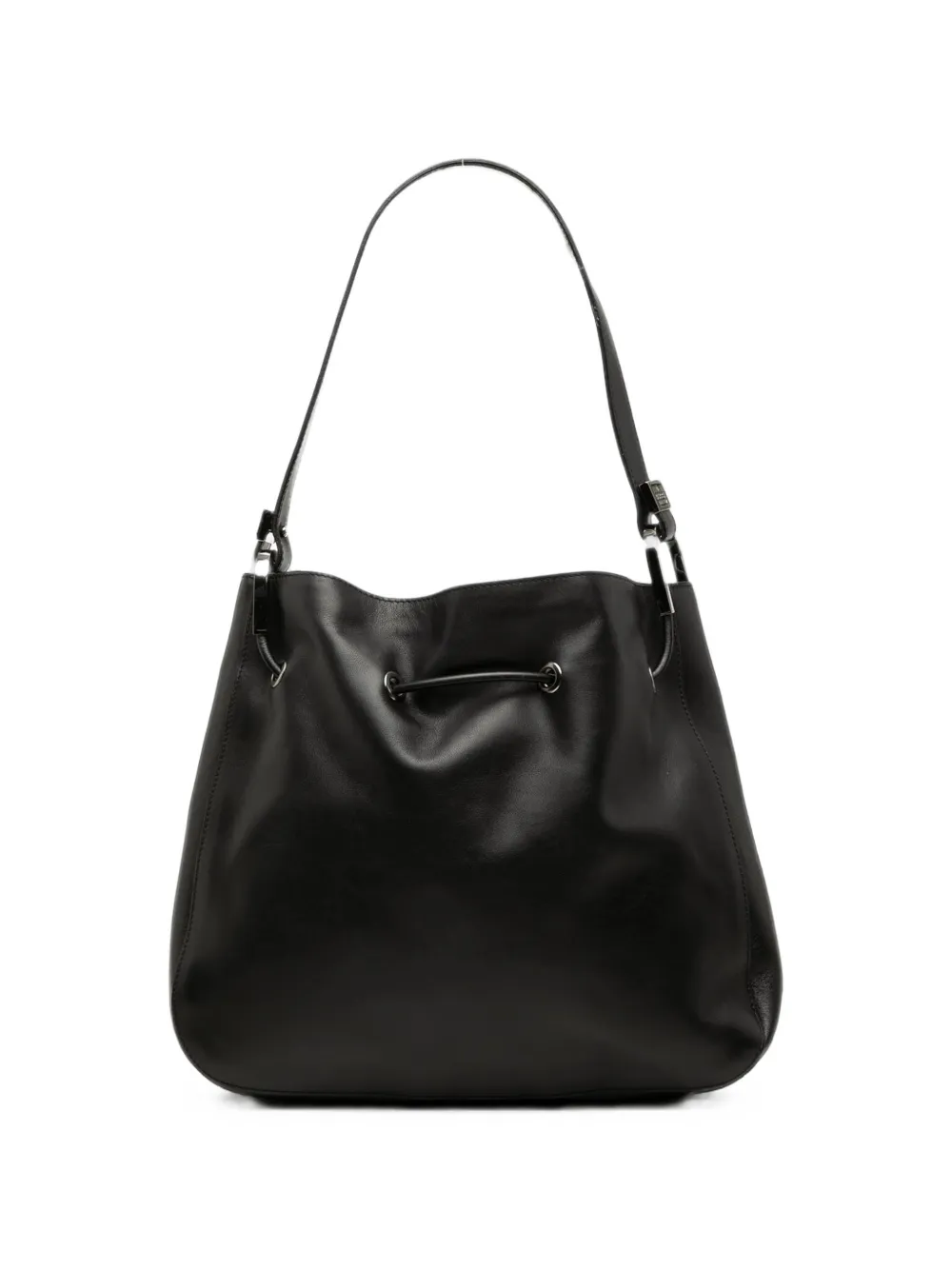 Gucci Pre-Owned 2000-2015 Calfskin Drawstring shoulder bag - Schwarz