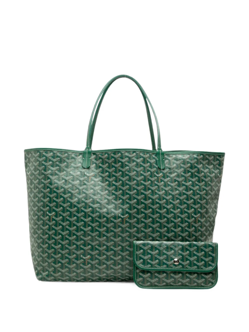 Goyard Pre-Owned 2018 Goyardine Saint Louis GM Tote Bag - Grün