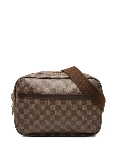 Louis Vuitton Pre-Owned 2009 Damier Ebene Reporter PM crossbody bag