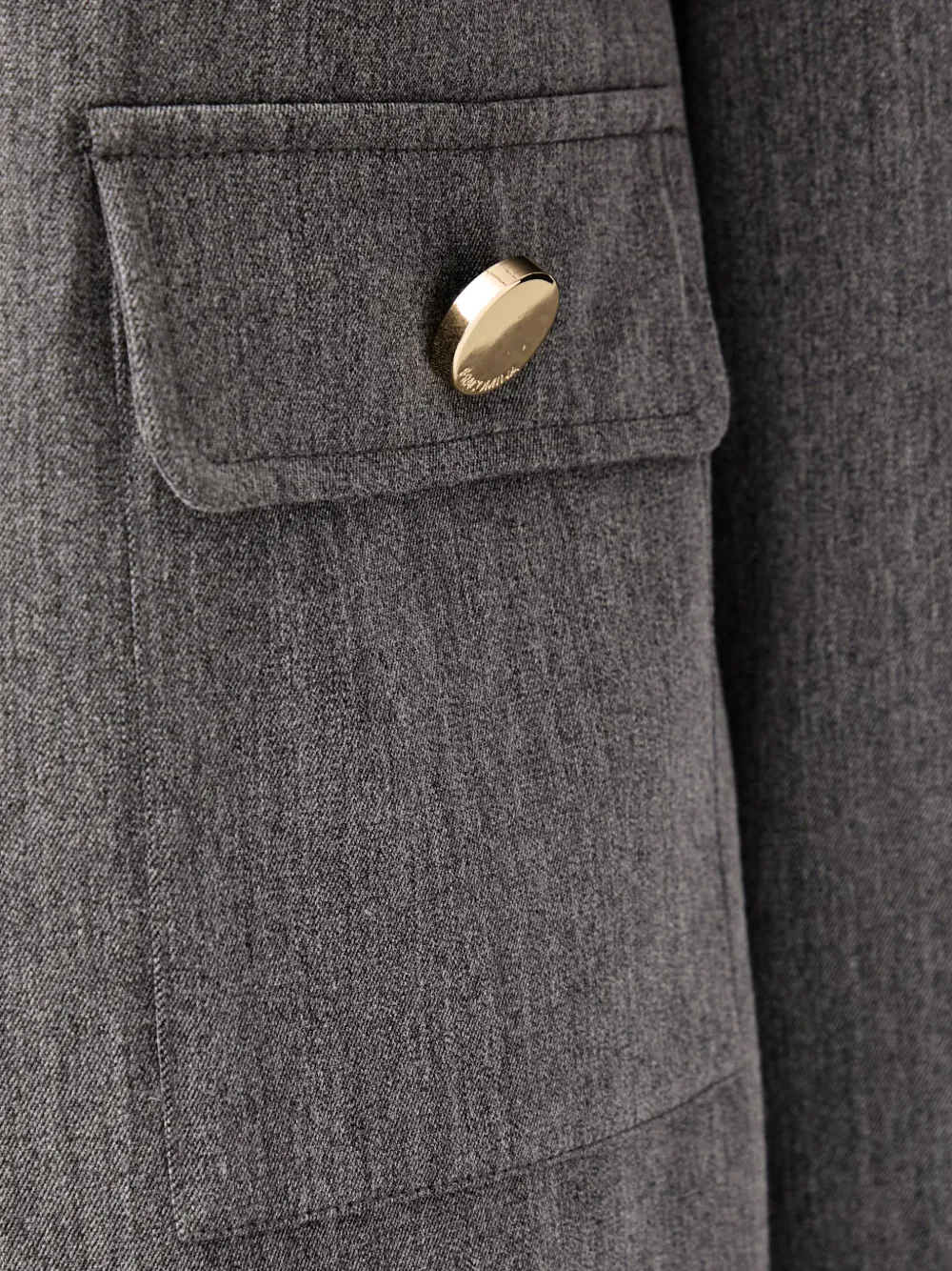 FRACOMINA shawl-lapel button-detail blazer Grijs