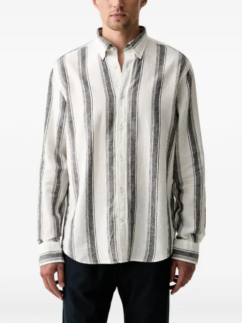 Gant vertical-stripe button-down shirt