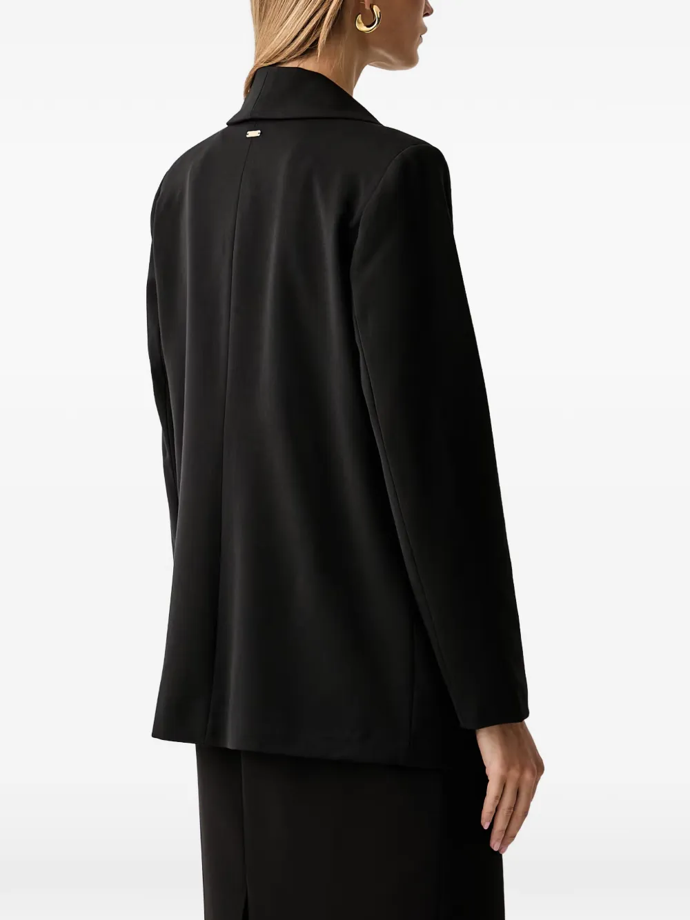 FRACOMINA Blazer met klepzak en sjaalrevers Zwart