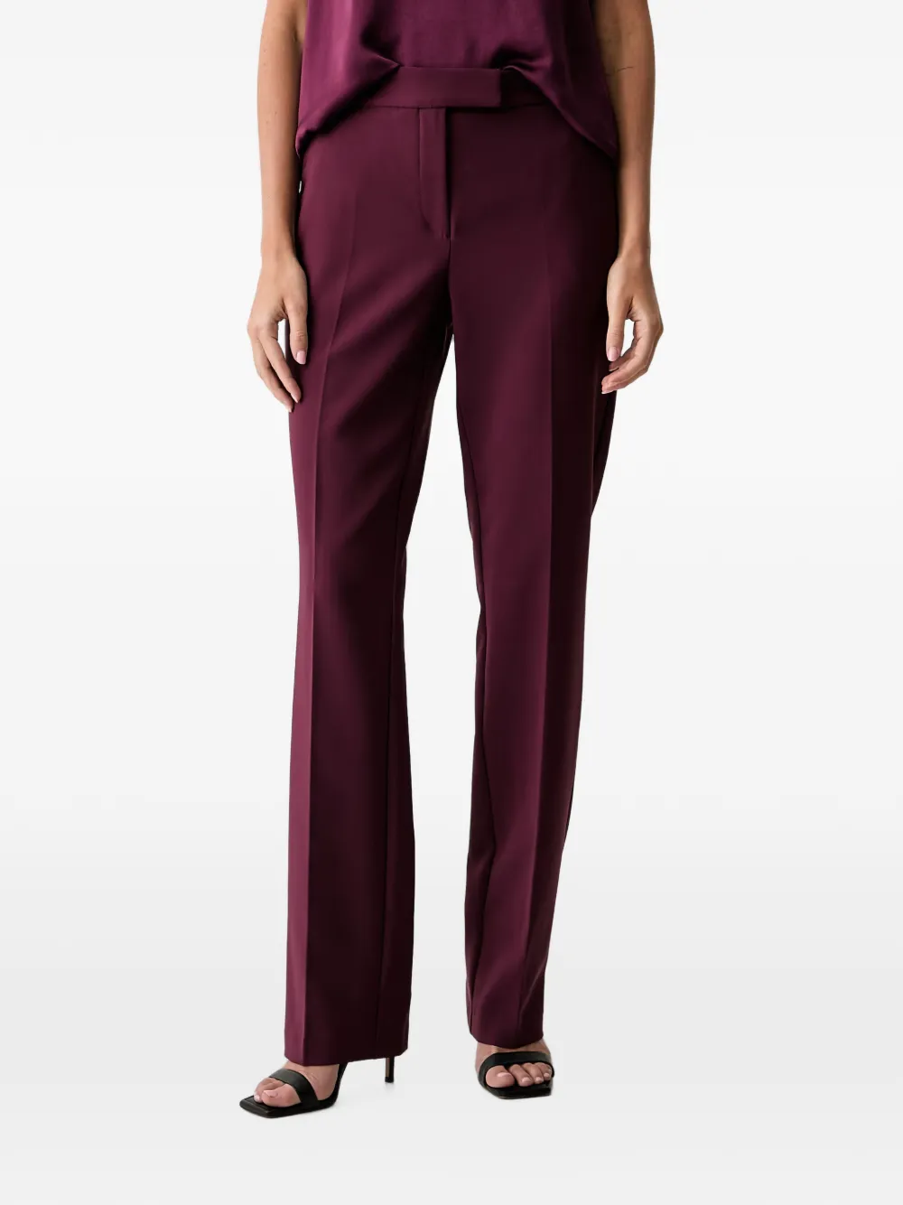 FRACOMINA pressed-crease trousers
