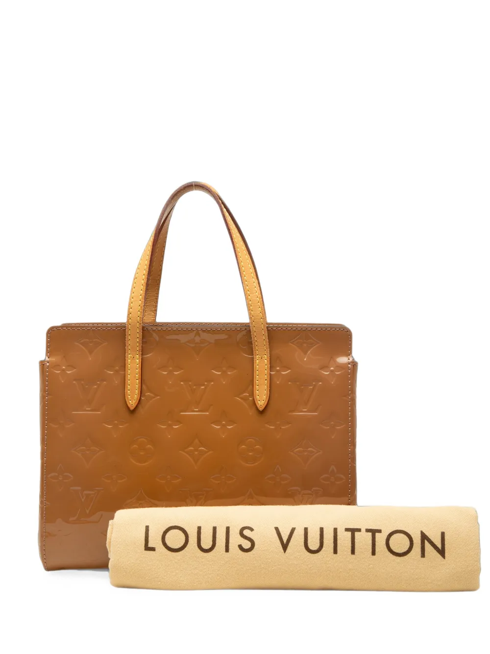 Louis Vuitton Pre-Owned 2013 Monogram Vernis Catalina BB handbag - Braun