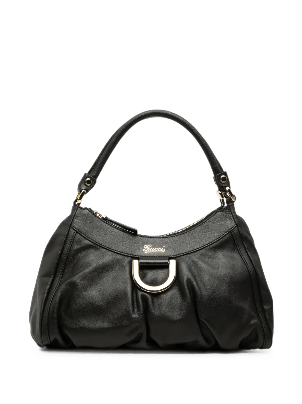 Gucci Pre-Owned 2000-2015 Calfskin Abbey D Ring handbag - Schwarz