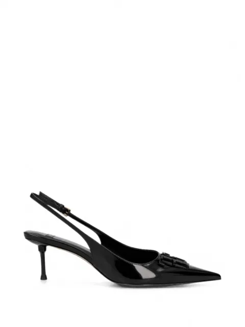 Elisabetta Franchi zapatos de charol con tira trasera