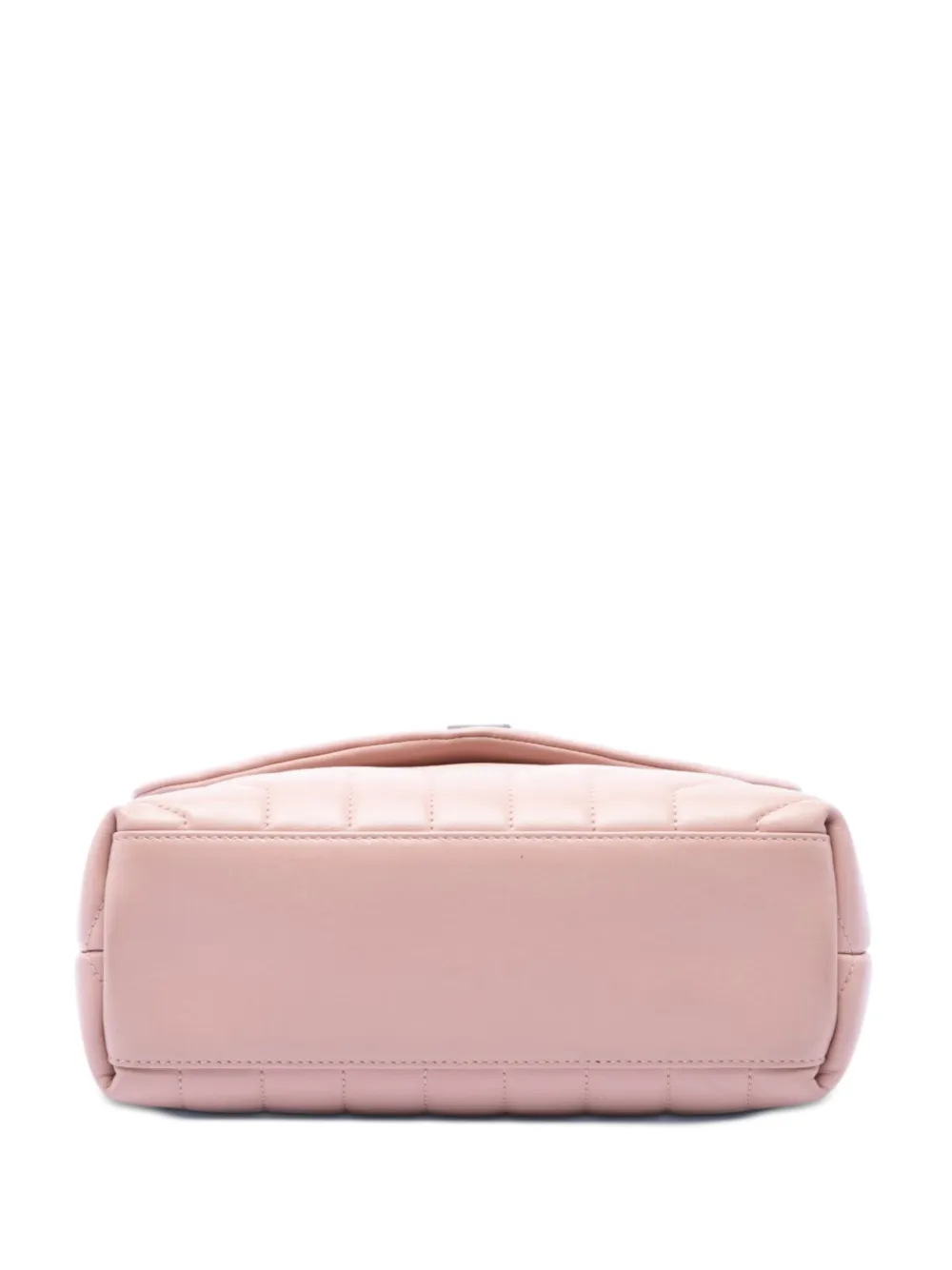 Saint Laurent Pre-Owned 2017 Small Matelasse Calfskin Monogram LouLou shoulder bag - Rosa
