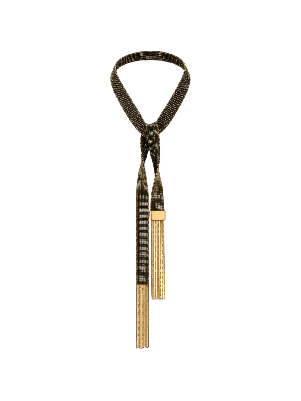 Elisabetta Franchi tassel-detail chain-link necklace